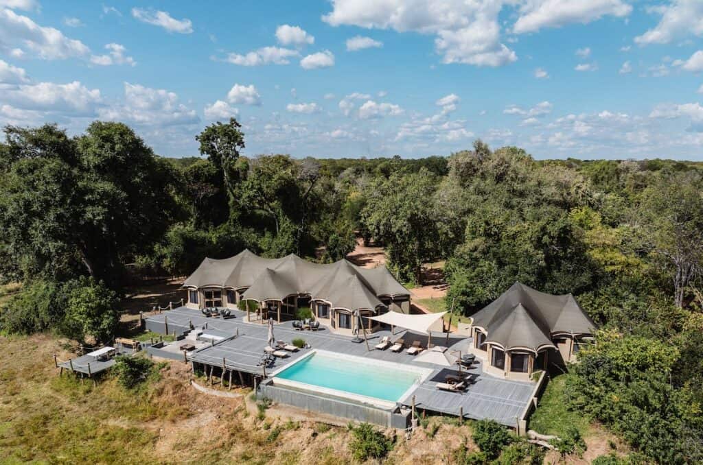 Sunset House Aerial