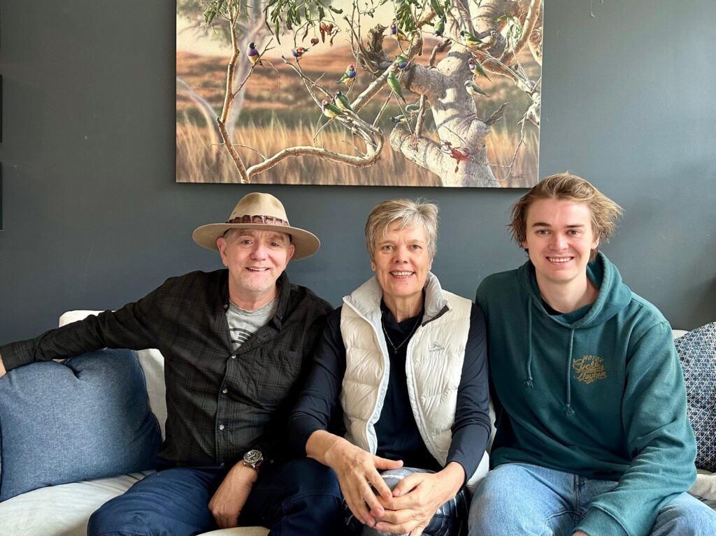 The Cowans back in Australia